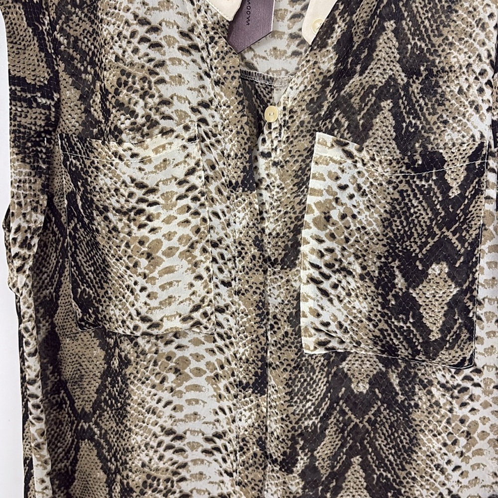 Snake Print Muscle Tank - Picture 2 of 5